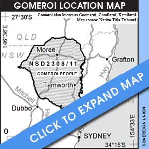 Gomeroi Map