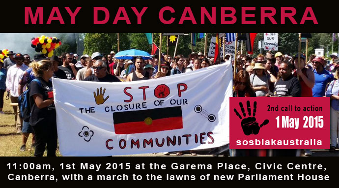 MAY DAY CANBERRA 2015