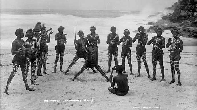 Corobboree - Bondi Beach - December 1892
