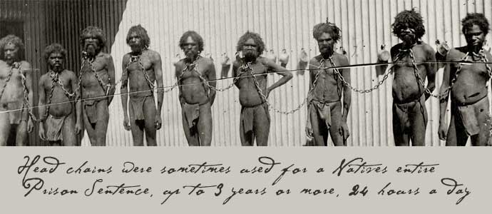 Chain gangs and slave labour in Australia