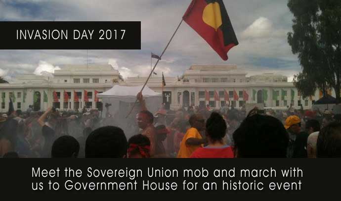Invasion Day Canberra Aboriginal Tent Embassy