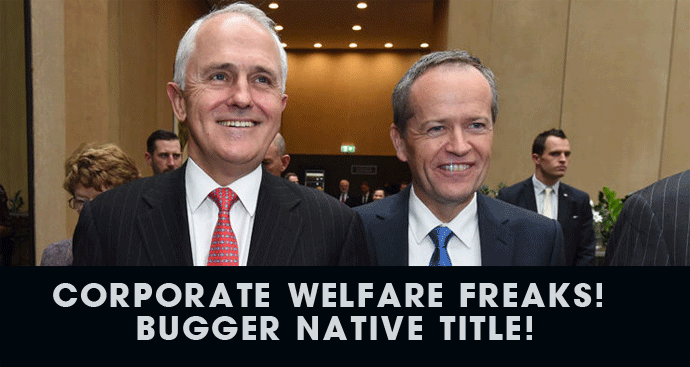Corporate Welfare over Aboriginal Rights and Responsibilities to Country