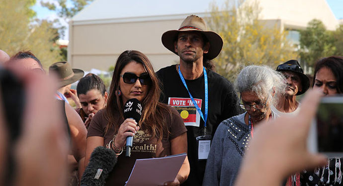 Delegates who walked out of the Referendum Council National meeting in Uluru in disgust