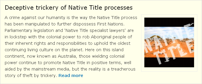 Native Title