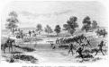 Rufus River Massacre  (State Library of Victoria, IMP27/07/66/308, engraving by Samuel Calvert)