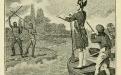 'Captain Cook lands in New South Wales' 1807 Print